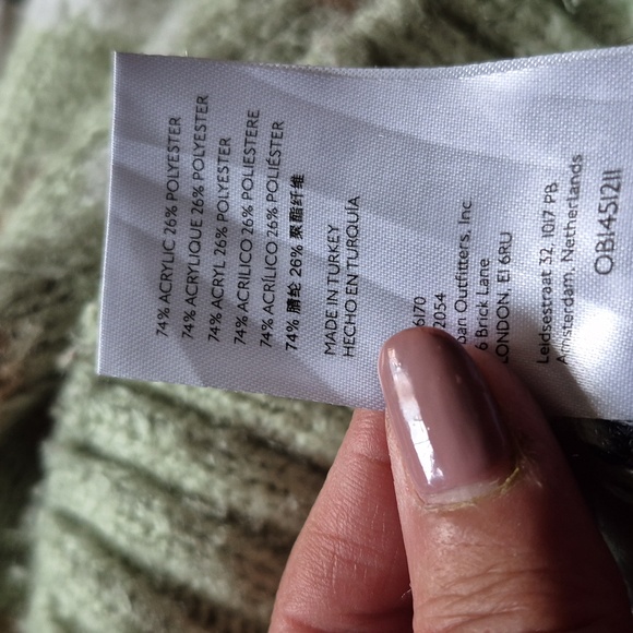 Anthropologie Nordic Fair Isle Turtleneck Sweater Sz.XS - Picture 8 of 8